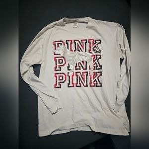 Victoria secret pink shirt size large